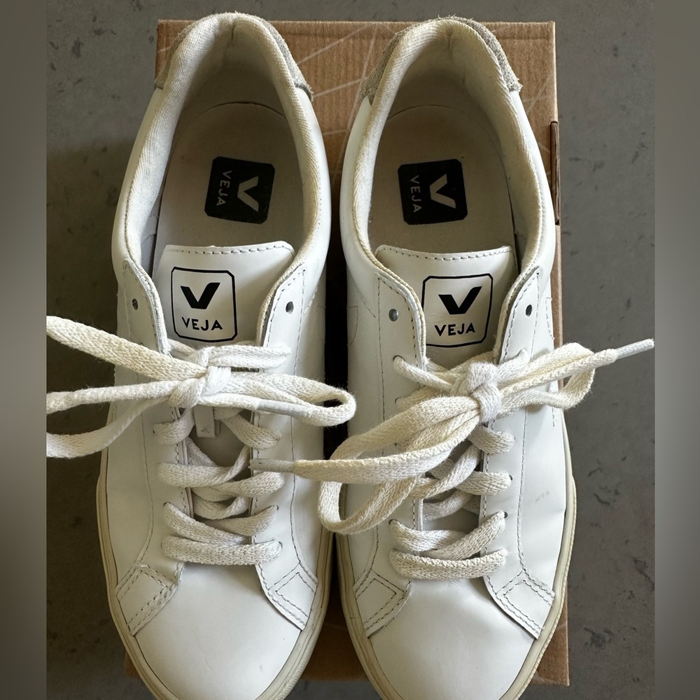 Vera esplar leather logo sneaker